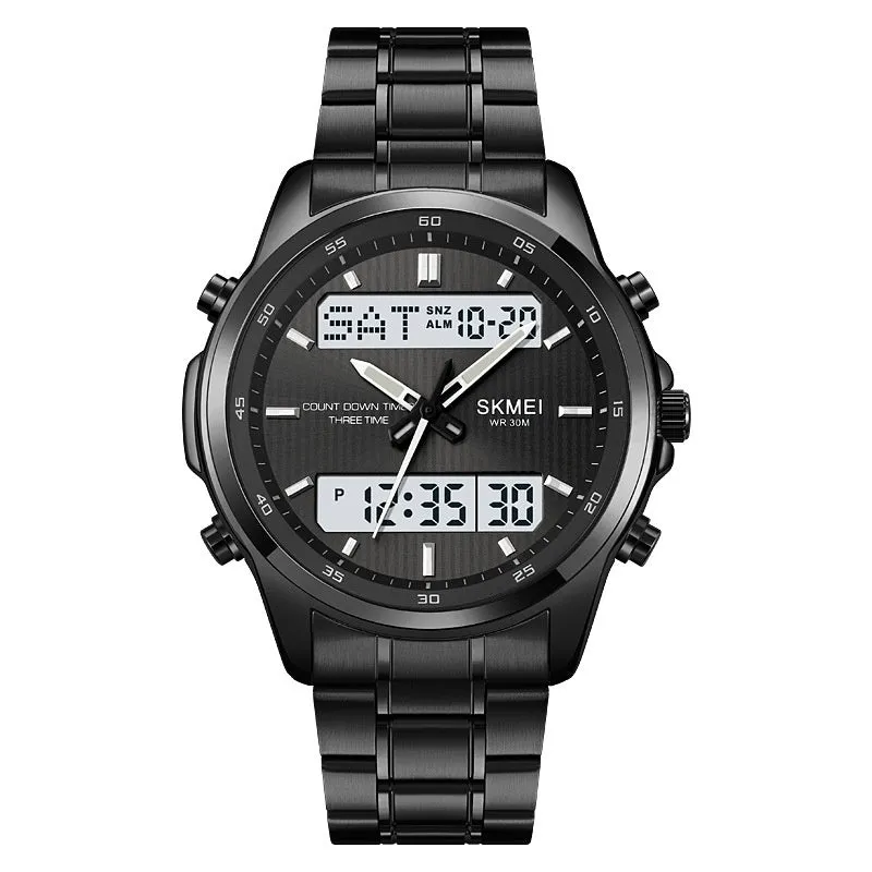 Skmei Analog Digital Multifunction Steel watch For Men 2049 Original