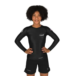 Space Collection Kids Long Sleeve Rash Guard