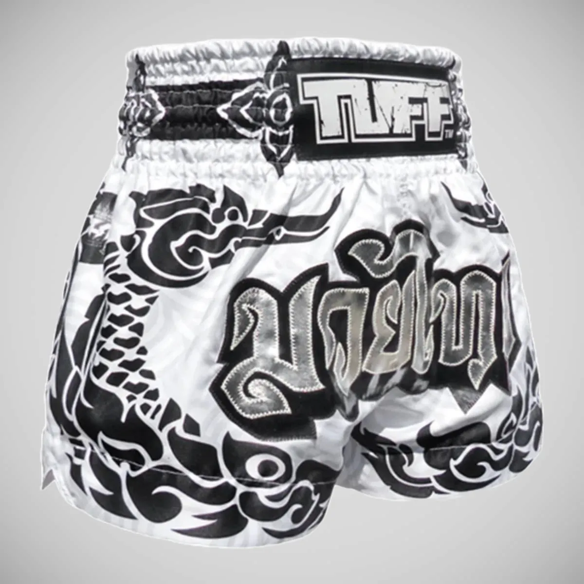 TUFF Sport MS631 The Great Hongsa Muay Thai Shorts White