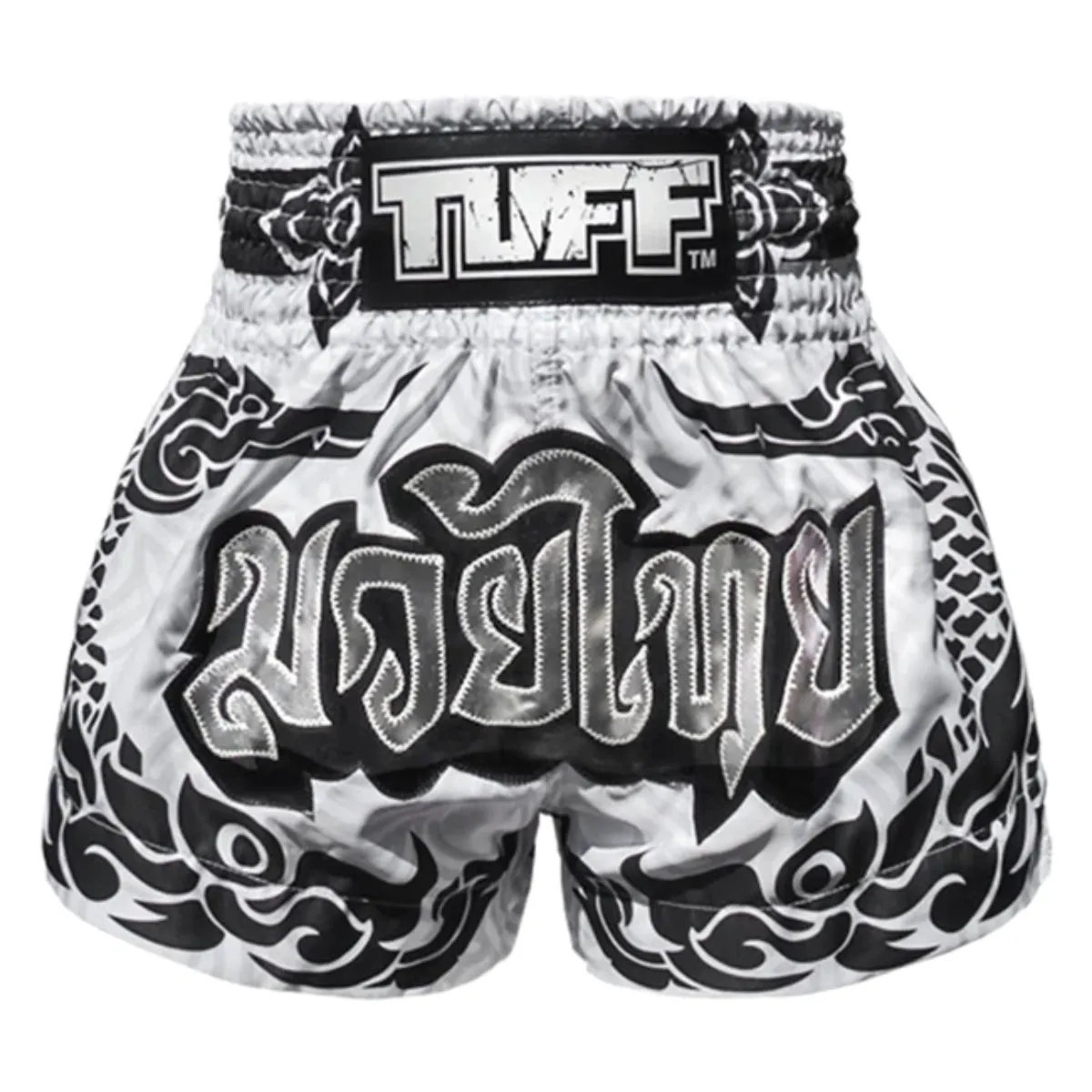 TUFF Sport MS631 The Great Hongsa Muay Thai Shorts White