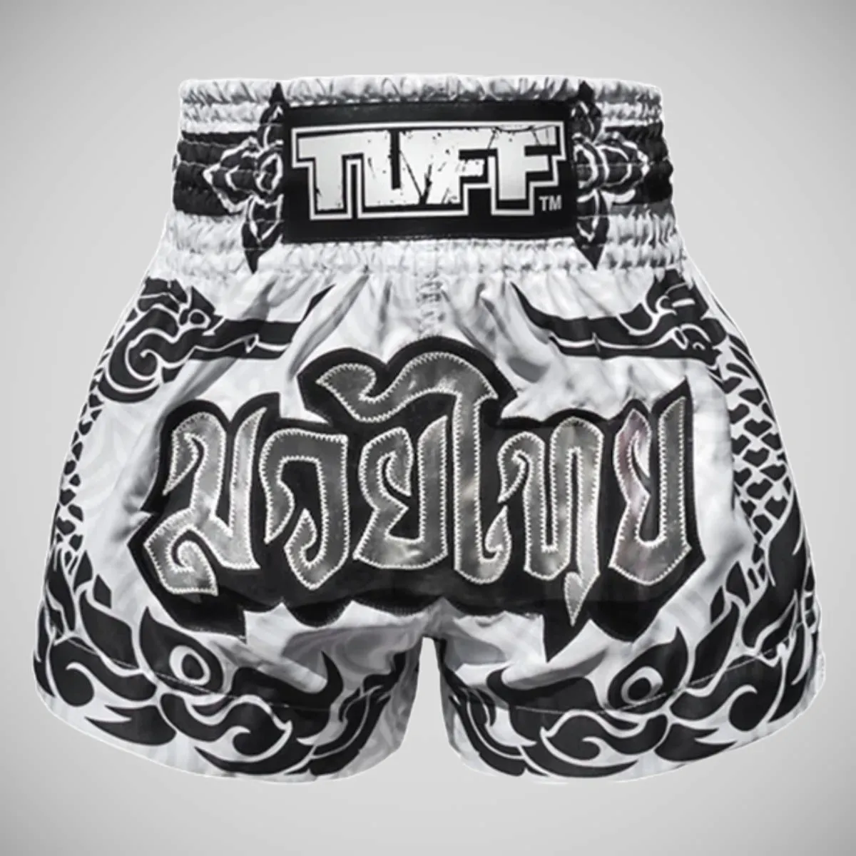 TUFF Sport MS631 The Great Hongsa Muay Thai Shorts White