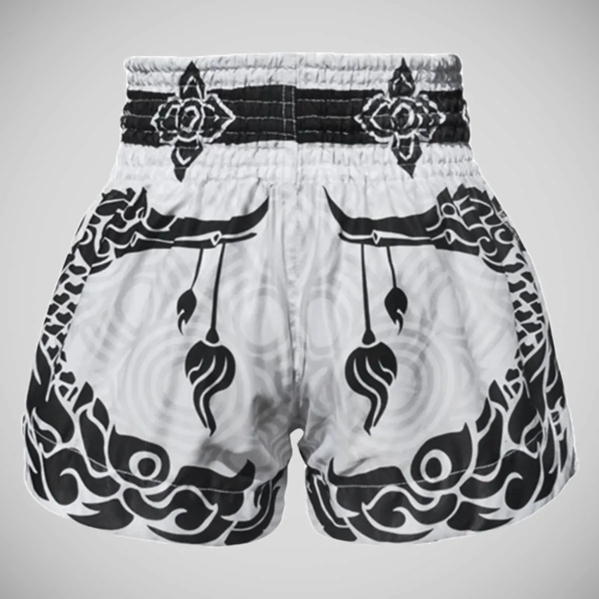 TUFF Sport MS631 The Great Hongsa Muay Thai Shorts White