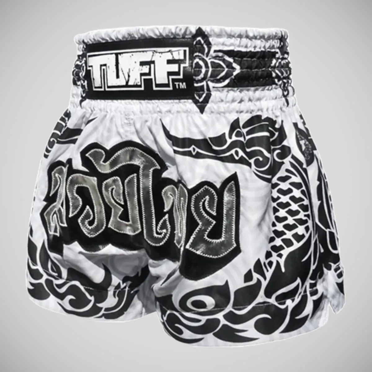 TUFF Sport MS631 The Great Hongsa Muay Thai Shorts White