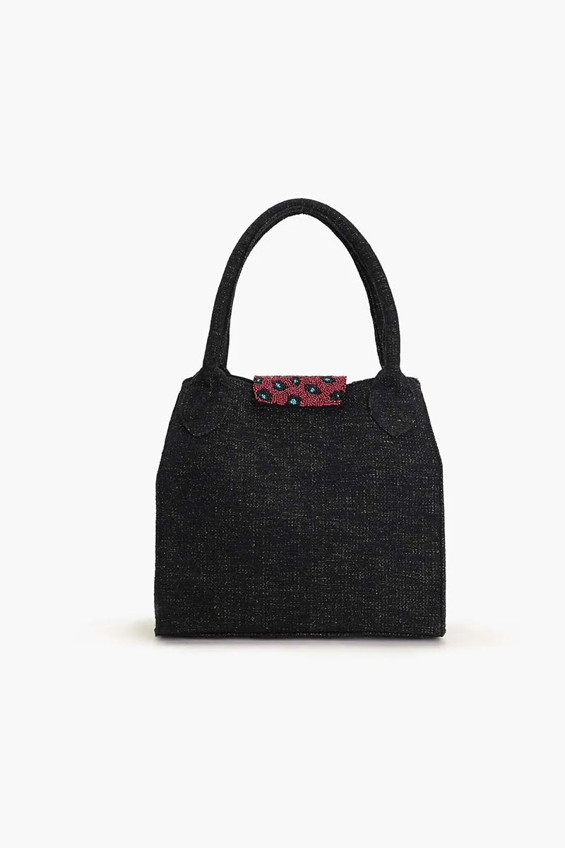 Twilight Vine Beaded Tote