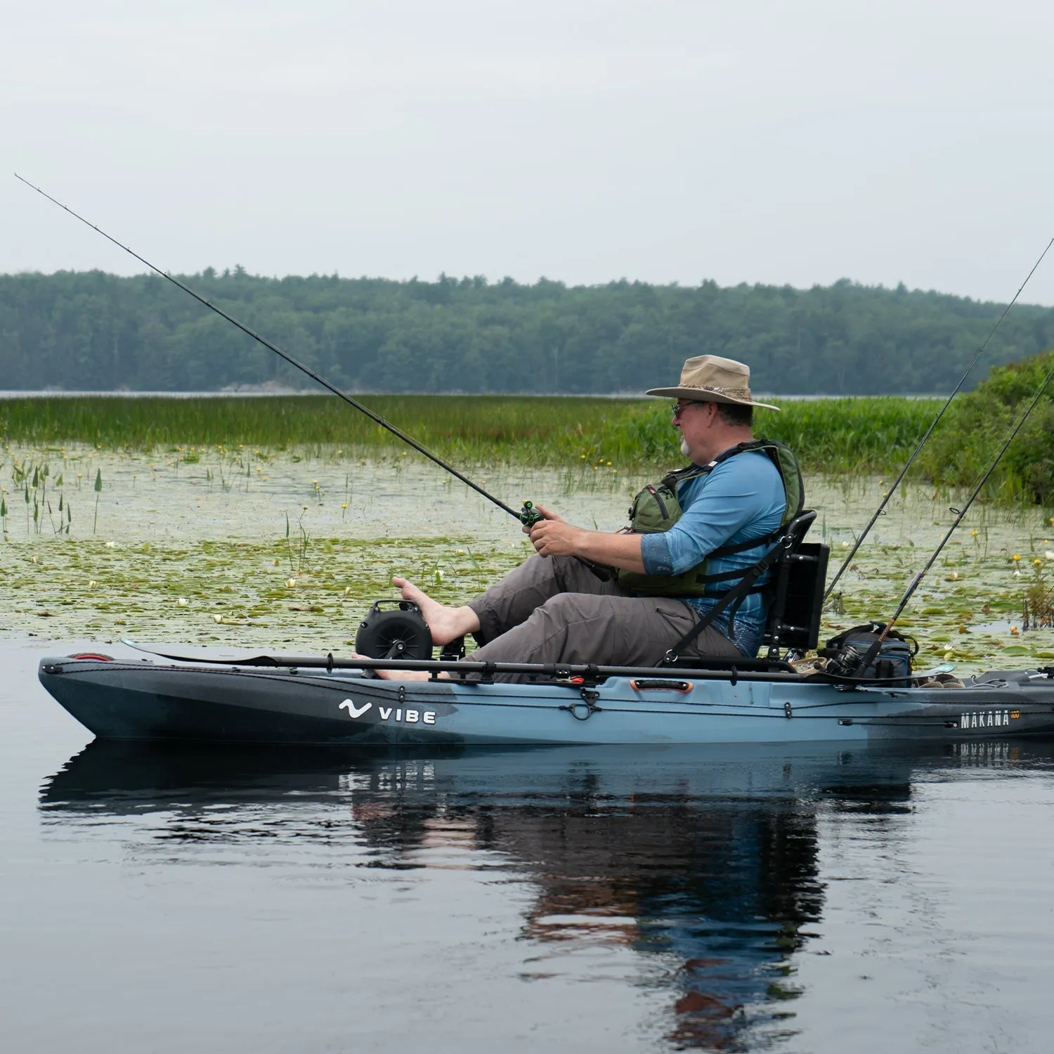 Vibe Kayaks Makana 100 with Impulse Drive Fishing Kayak