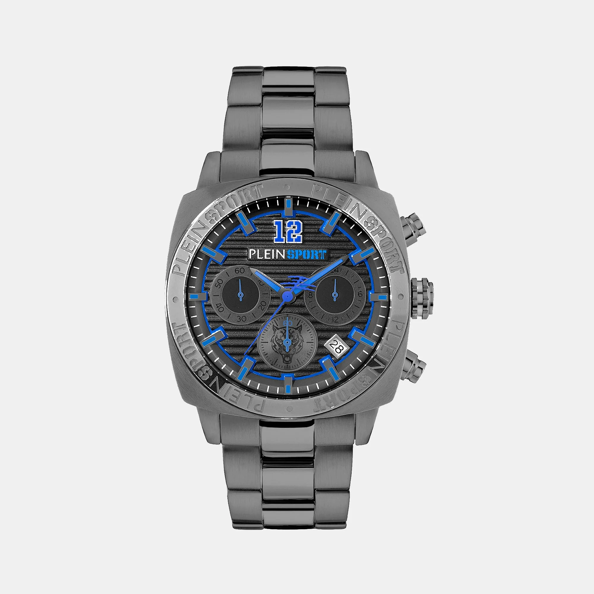 Wildcat Men Black Chronograph Stainless Steel Watch PSGBA1323