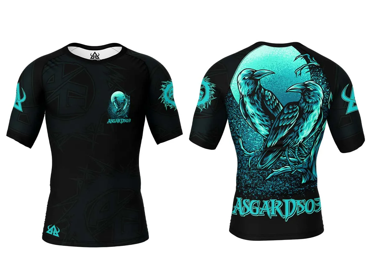 Youth - Rash guard - Raven - Short Sleeve